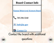 Kansas LCMFT, Clinical Hours Tracker, Supervision Log for Licensed Marriage and Family Therapist - Therapy Graduation Gift