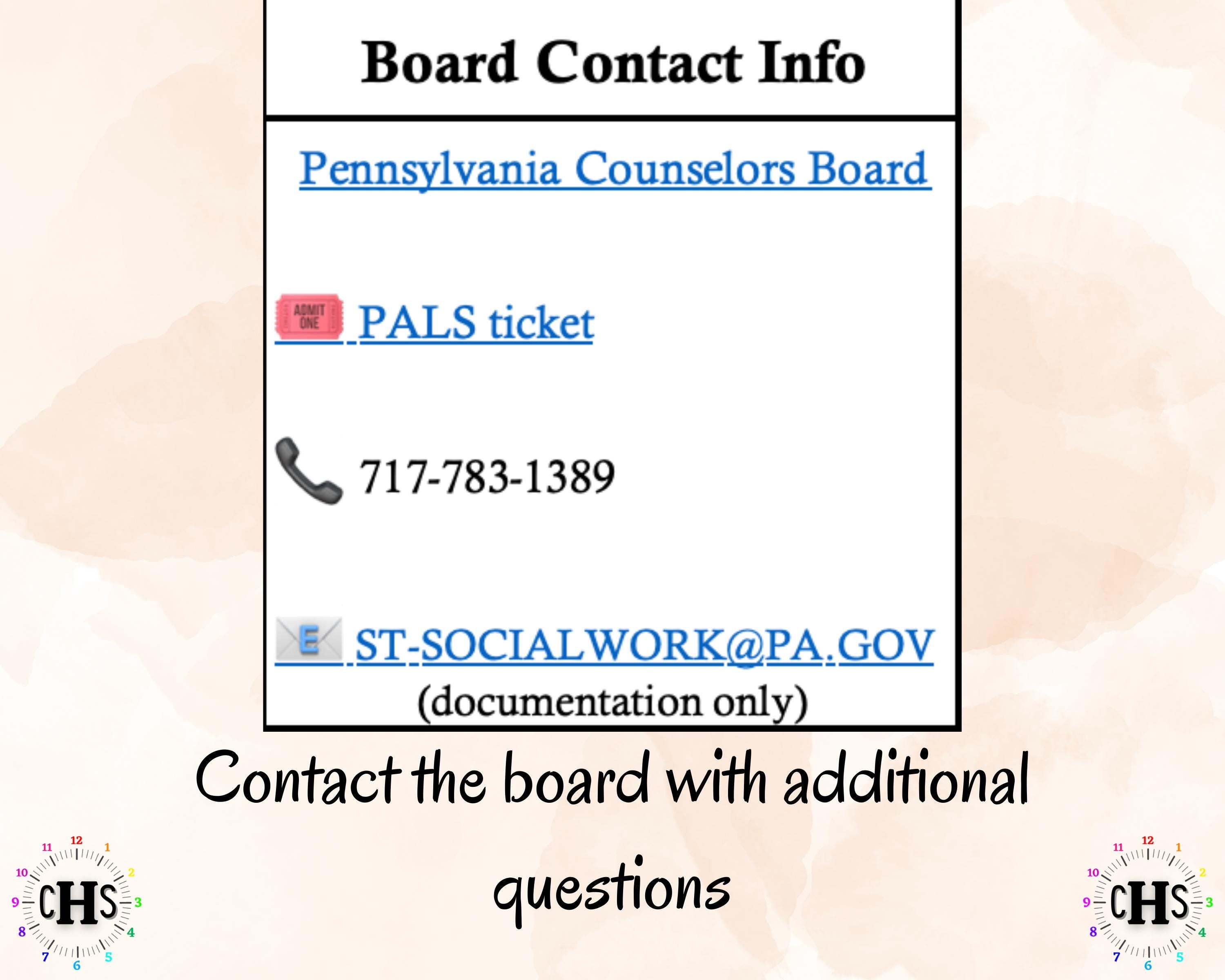 Pennsylvania LPC, Clinical Hours Tracker, Supervision Log for Provisional Licensed Professional Counselor - Counseling Graduation Gift