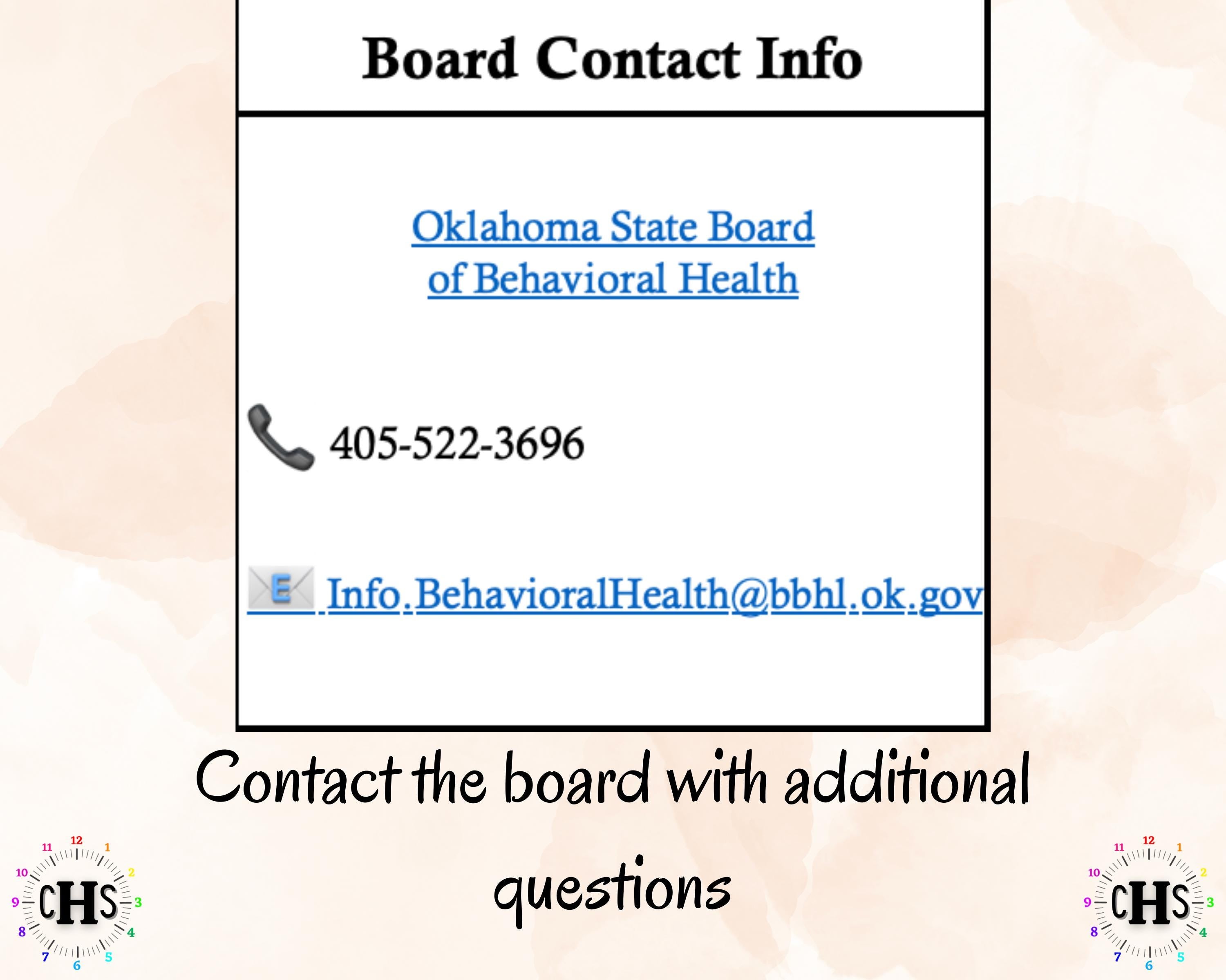 Oklahoma LPC, Clinical Hours Tracker, Supervision Log for Licensed Professional Counselor Candidate - Counseling Graduation Gift