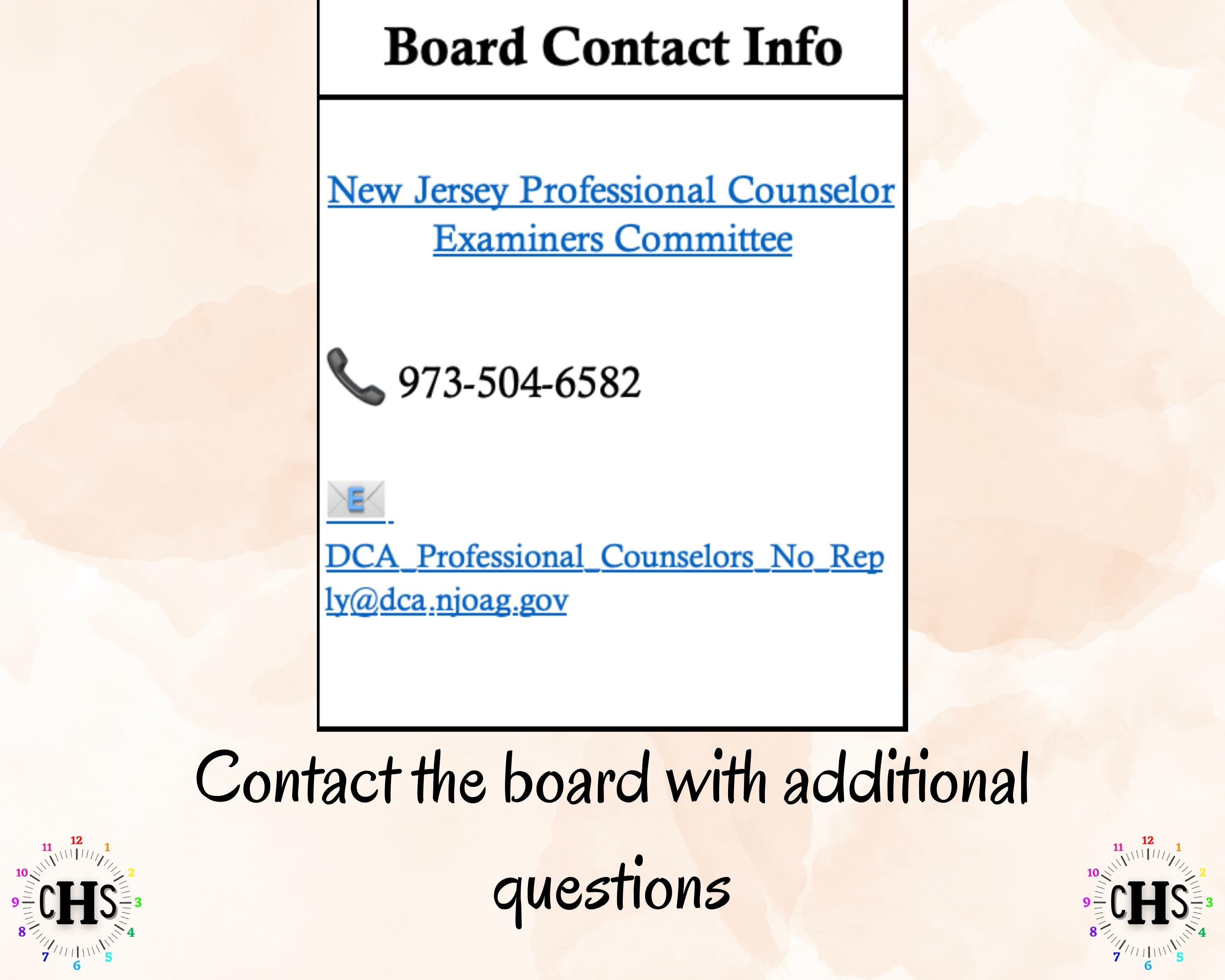 New Jersey LPC, Clinical Hours Tracker, Supervision Log for Licensed Associate Counselor - Counseling Graduation Gift