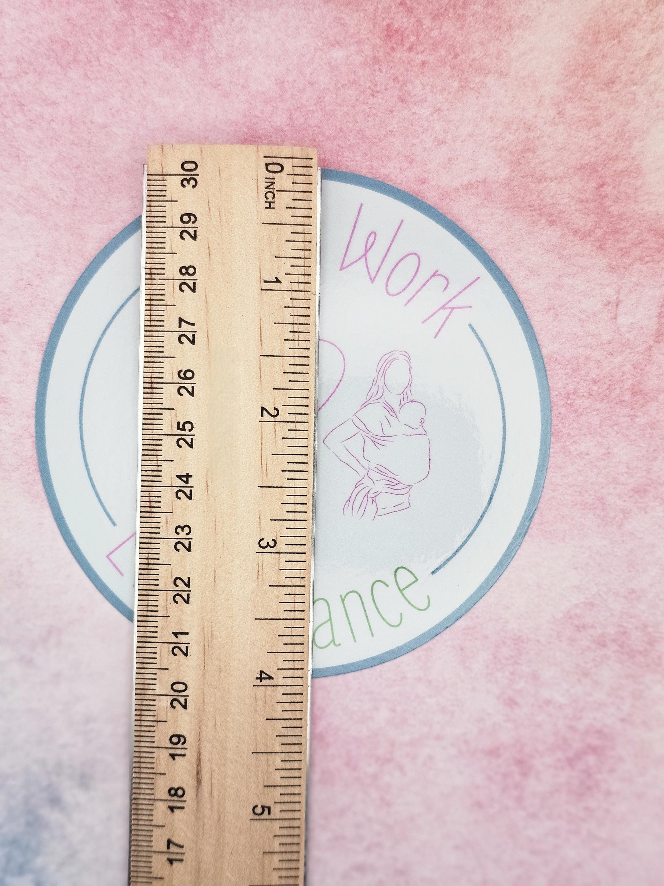 Social Work Life Balance Motherhood Sticker for Social Worker, Self Care Mindfulness Sticker, Mental Health Matters, MSW Graduation Gift