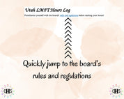 Utah LMFT, Clinical Hours Tracker, Supervision Log for Associate Marriage and Family Therapist - Therapy Graduation Gift