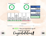 Delaware LPCMH, Clinical Hours Tracker, Supervision Log for Licensed Associate Counselor of Mental Health - Counseling Graduation Gift