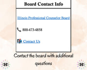 Illinois LCPC, Clinical Hours Tracker, Supervision Log for Licensed Professional Counselor - Counseling Graduation Gift