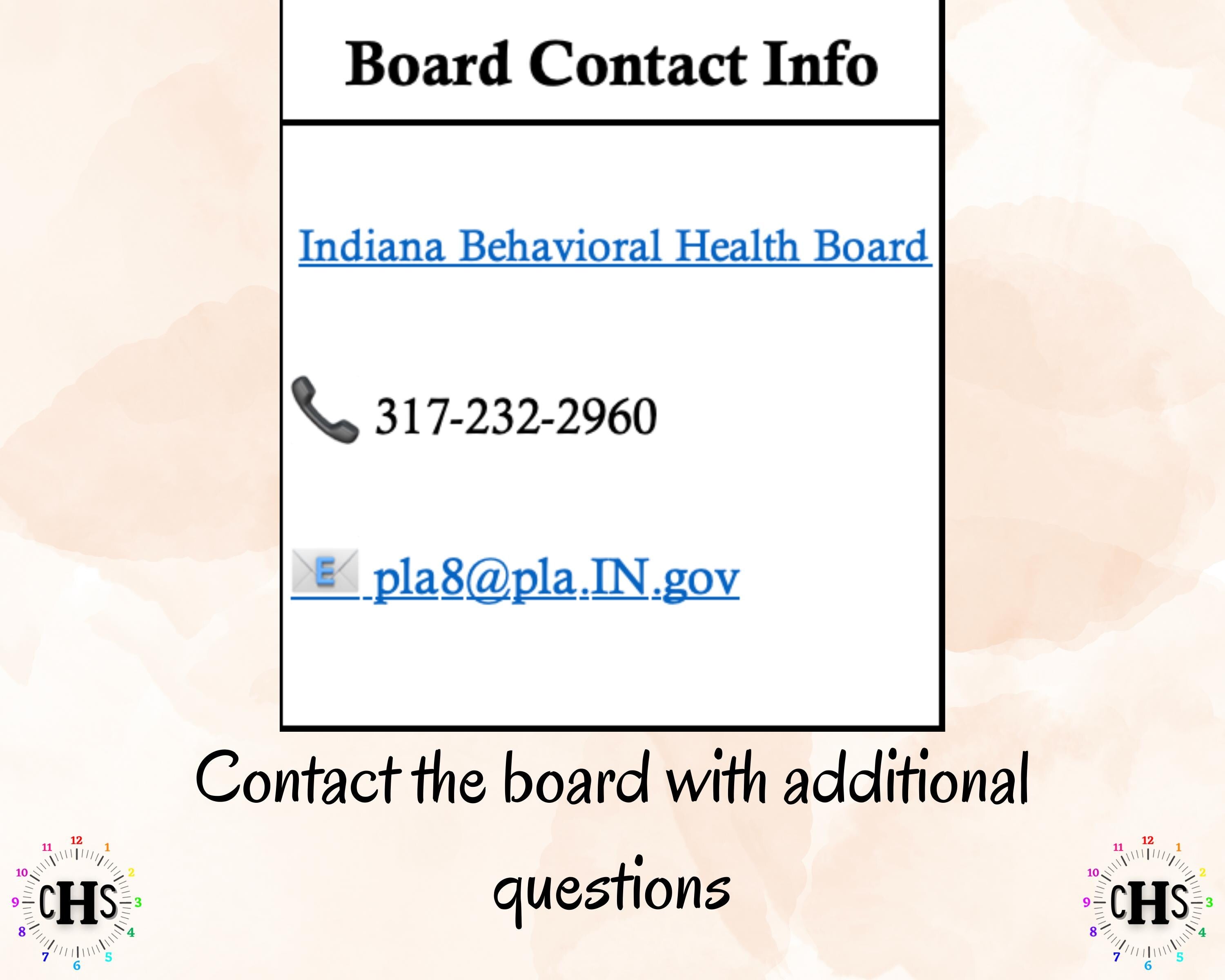 Indiana LMHC, Clinical Hours Tracker, Supervision Log for Licensed Mental Health Counselor Associate - Counseling Graduation Gift