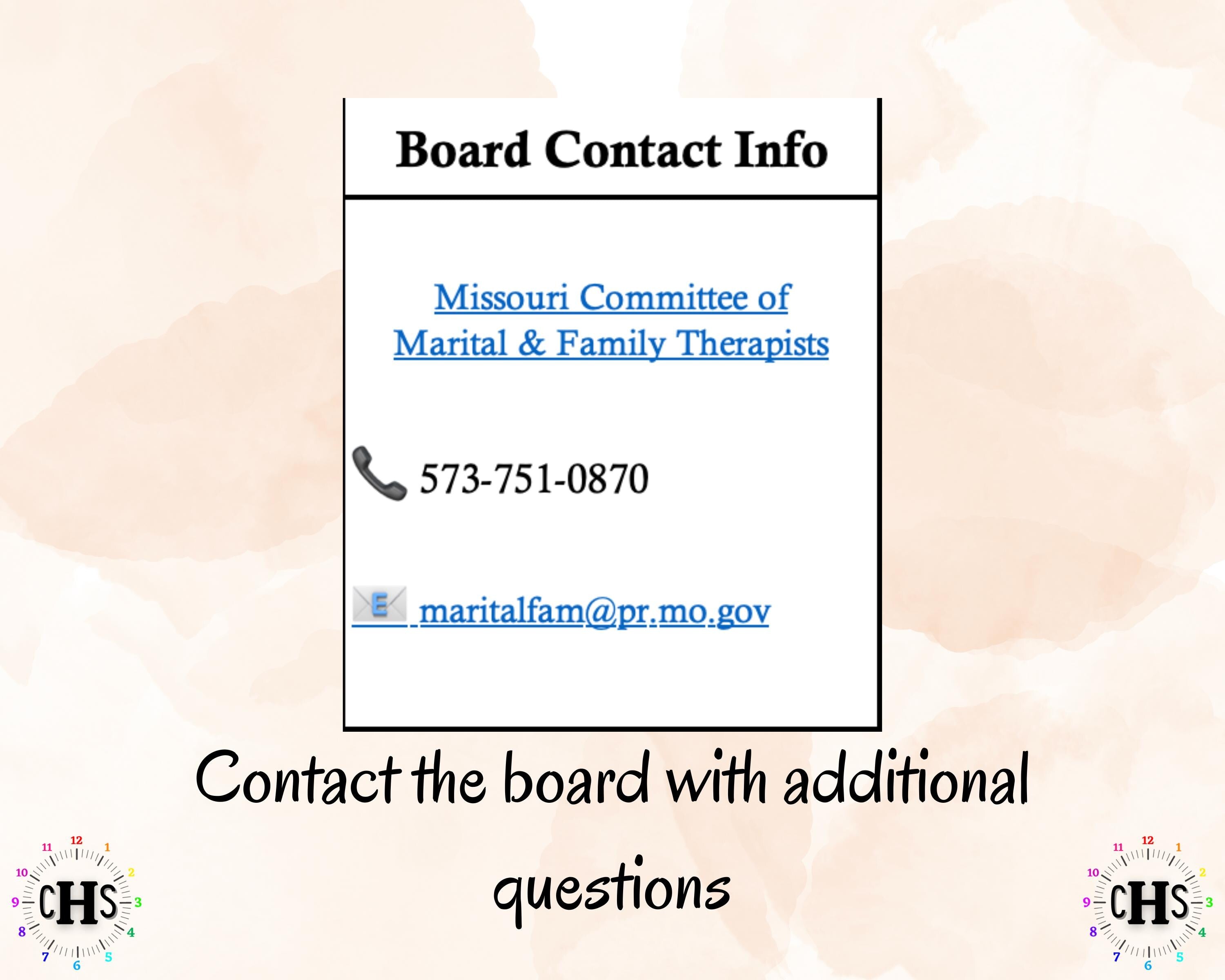 Missouri LMFT, Clinical Hours Tracker, Supervision Log for Provisional Licensed Marital and Family Therapist - Therapy Graduation Gift