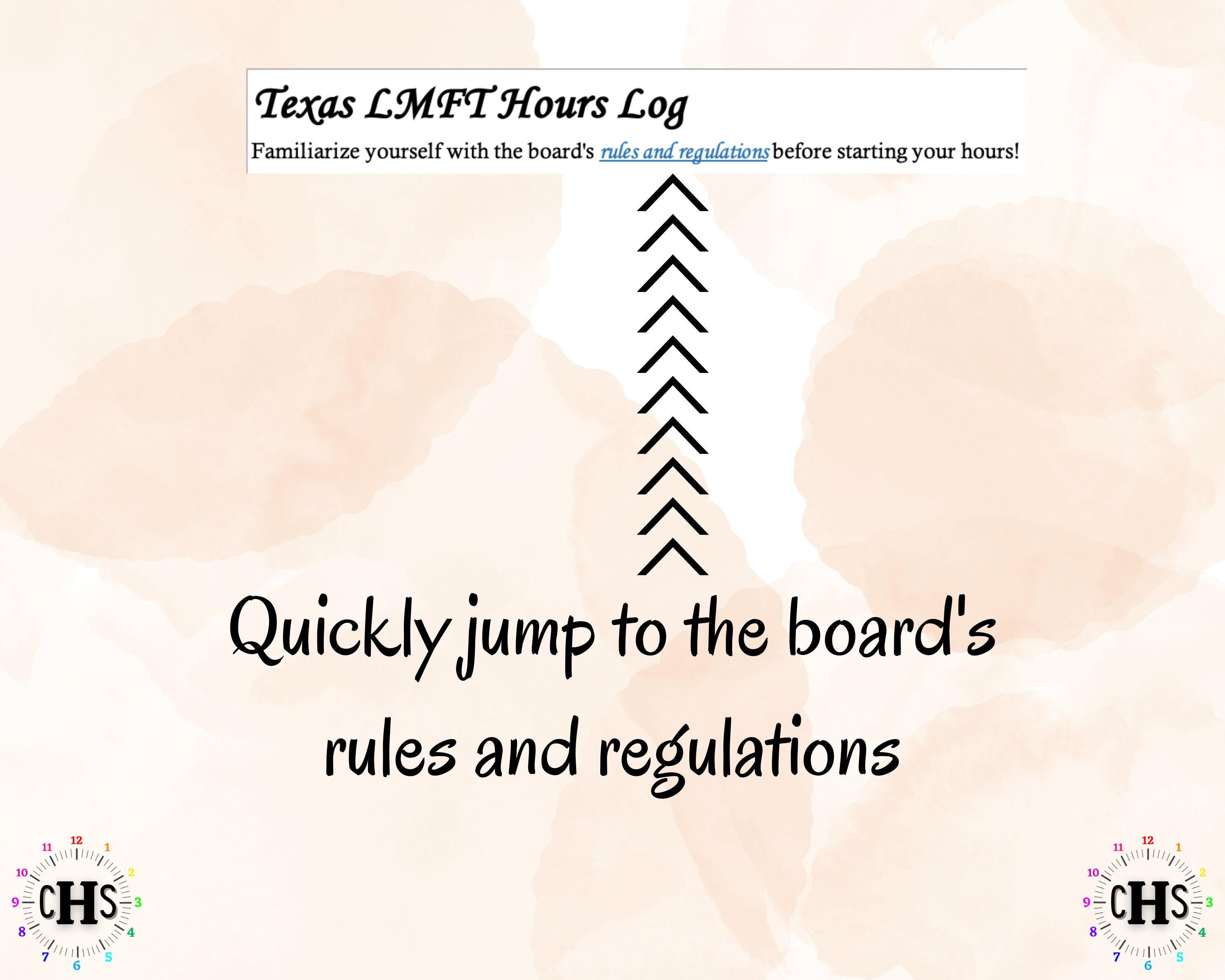Texas LMFT, Clinical Hours Tracker, Supervision Log for Licensed Marriage and Family Therapist Associate - Therapy Graduation Gift