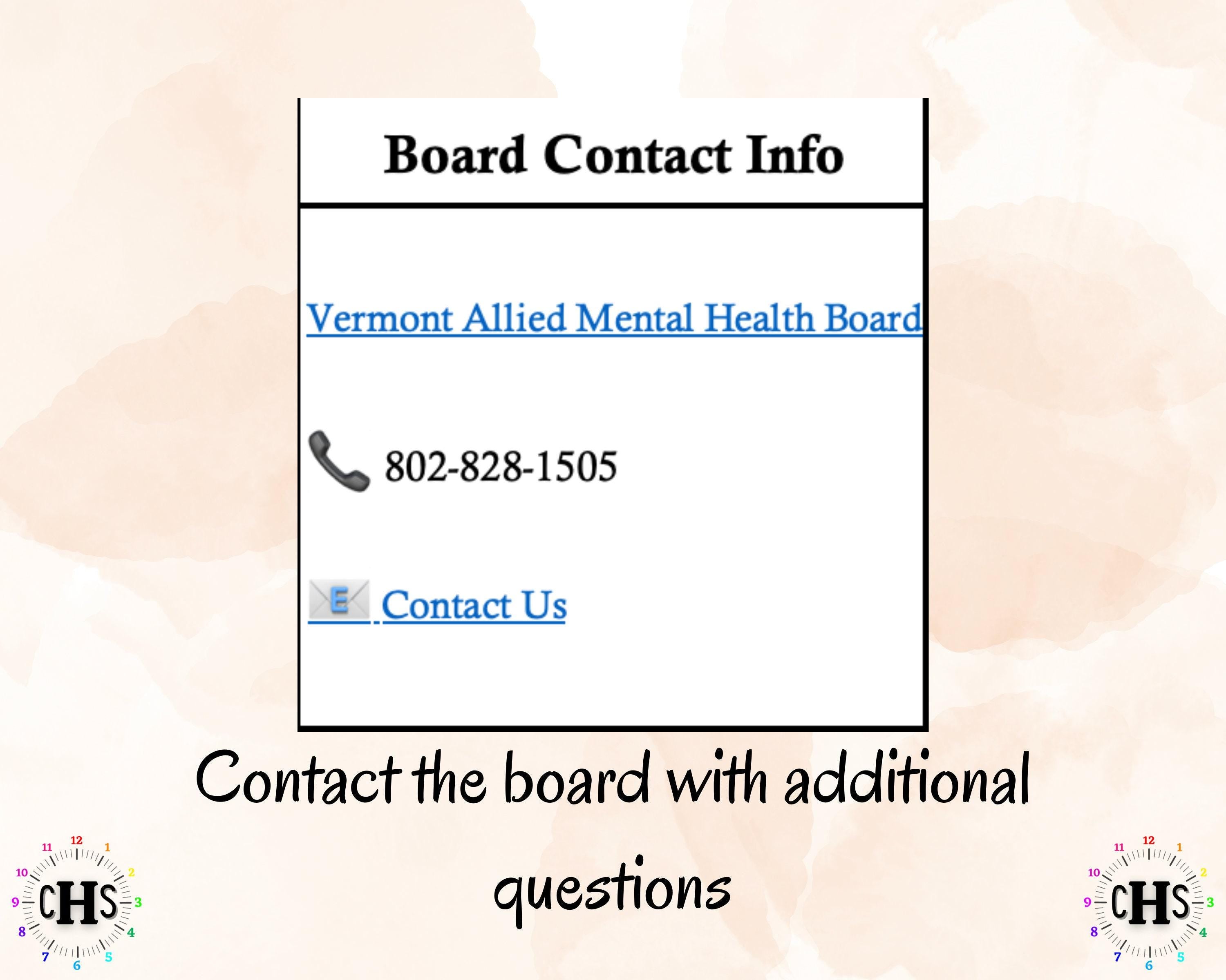 Vermont LMFT, Clinical Hours Tracker, Supervision Log for Provisional Licensed Marriage and Family Therapist - Therapy Graduation Gift