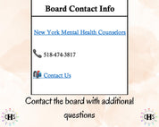 New York LMHC, Clinical Hours Tracker, Supervision Log for Limited Permit Licensed Mental Health Counselor - Counseling Graduation Gift