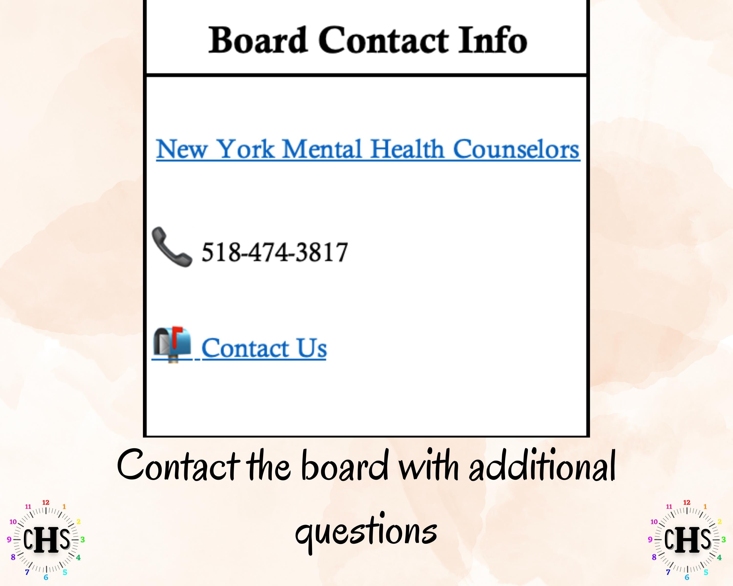 New York LMHC, Clinical Hours Tracker, Supervision Log for Limited Permit Licensed Mental Health Counselor - Counseling Graduation Gift