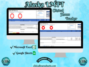 Alaska LMFT, Clinical Hours Tracker, Supervision Log for Licensed Marital Family Therapy Associate - Therapist Graduation Gift