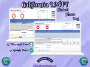 California LMFT, Clinical Hours Tracker, Supervision Log for Registered Associate Marriage and Family Therapist - Therapy Graduation Gift