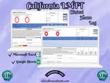 California LMFT, Clinical Hours Tracker, Supervision Log for Registered Associate Marriage and Family Therapist - Therapy Graduation Gift