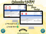 Colorado LMFT, Clinical Hours Tracker, Supervision Log for Marriage and Family Therapist Candidate - Therapy Graduation Gift