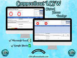 Connecticut, LCSW Hours Tracker, Clinical Supervision Form for Master Social Worker - MSW Student or MSW Graduation Gift