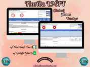 Florida LMFT, Clinical Hours Tracker, Supervision Log for Registered Marriage and Family Therapist Intern - Therapy Graduation Gift