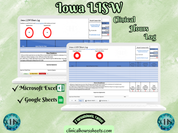 Iowa LISW, Clinical Hours Tracker, Supervision Log for Master Social Worker - MSW Student or MSW Graduation Gift