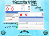 Kentucky LPCC, Clinical Hours Tracker, Supervision Log for Licensed Professional Counseling Associate - Counseling Graduation Gift