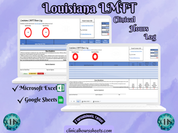 Louisiana LMFT, Clinical Hours Tracker, Supervision Log for Provisional Licensed Marriage and Family Therapist - Therapy Graduation Gift