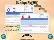 Maine LCPC, Clinical Hours Tracker, Supervision Log for Licensed Professional Counselor Conditional - Counseling Graduation Gift