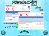 Nebraska CMFT, Clinical Hours Tracker, Supervision Log for Provisional Certified Marriage and Family Therapist - Therapy Graduation Gift