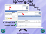 Nebraska CPC, Clinical Hours Tracker, Supervision Log for Provisional Certified Professional Counselor - Therapy Graduation Gift