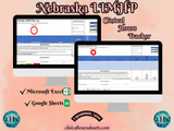 Nebraska LIMHP, Clinical Hours Tracker, Supervision Log for Provisional Mental Health Practitioner - Counseling Graduation Gift
