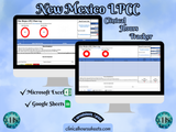 New Mexico LPCC, Clinical Hours Tracker, Supervision Log for Licensed Mental Health Counselor - Counseling Graduation Gift