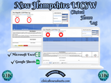 New Hampshire LICSW, Clinical Hours Tracker, Supervision Log for Master Social Worker - MSW Student or MSW Graduation Gift
