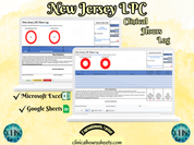 New Jersey LPC, Clinical Hours Tracker, Supervision Log for Licensed Associate Counselor - Counseling Graduation Gift