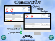 Oklahoma LMFT, Clinical Hours Tracker, Supervision Log for Licensed Marital and Family Therapist Candidate - Therapy Graduation Gift