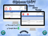 Oklahoma LMFT, Clinical Hours Tracker, Supervision Log for Licensed Marital and Family Therapist Candidate - Therapy Graduation Gift