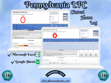 Pennsylvania LPC, Clinical Hours Tracker, Supervision Log for Provisional Licensed Professional Counselor - Counseling Graduation Gift