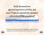 Iowa LMFT, Clinical Hours Tracker, Supervision Log for Temporary Licensed Marriage and Family Therapist - Therapy Graduation Gift