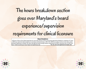 Maryland LCMFT, Clinical Hours Tracker, Supervision Log for Licensed Graduate Marriage and Family Therapist - Therapy Graduation Gift