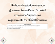 New Mexico, LCSW Hours Tracker, Clinical Supervision Log for Master Social Worker - MSW Student or MSW Graduation Gift