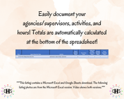 Massachusetts LMFT, Clinical Hours Tracker, Supervision Log for Marriage and Family Therapist - Therapy Graduation Gift