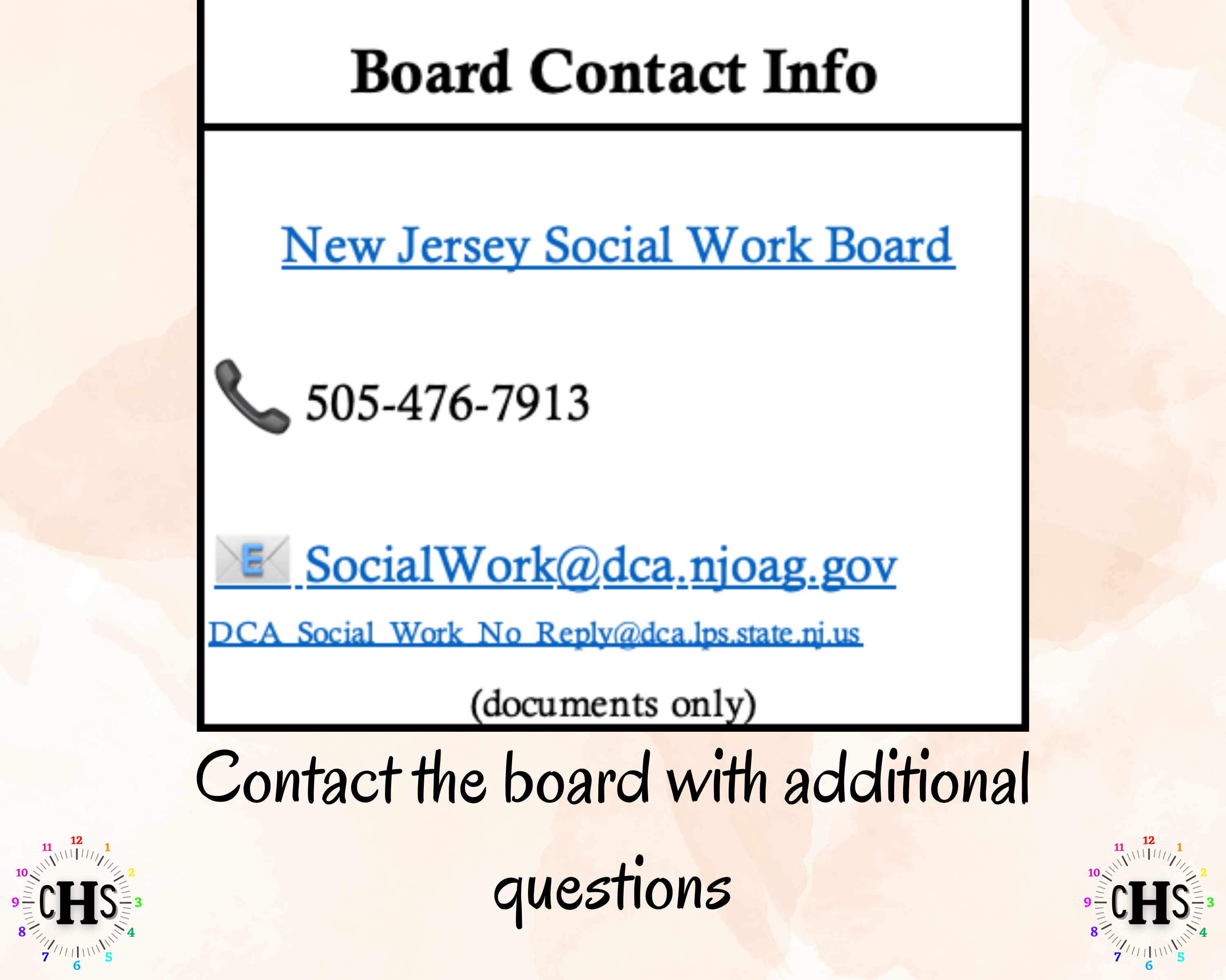 New Jersey, LCSW Hours Tracker, Clinical Supervision Log for Master Social Worker - MSW Student or MSW Graduation Gift