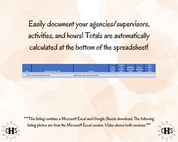 Montana LMFT, Clinical Hours Tracker, Supervision Log for Marriage and Family Therapist Candidate - Therapy Graduation Gift