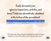 Nebraska CMFT, Clinical Hours Tracker, Supervision Log for Provisional Certified Marriage and Family Therapist - Therapy Graduation Gift
