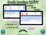 South Carolina LMFT, Clinical Hours Tracker, Supervision Log for Licensed Marriage and Family Therapist Associate - Therapy Graduation Gift