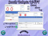 South Dakota LMFT, Clinical Hours Tracker, Supervision Log for Temporary Licensed Marriage and Family Therapist - Therapy Graduation Gift