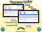 Tennessee LMFT, Clinical Hours Tracker, Supervision Log for Certified Marital and Family Therapist - Therapy Graduation Gift