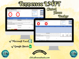 Tennessee LMFT, Clinical Hours Tracker, Supervision Log for Certified Marital and Family Therapist - Therapy Graduation Gift