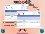 Utah CMHC, Clinical Hours Tracker, Supervision Log for Licensed Associate Clinical Mental Health Counselor - Counseling Graduation Gift