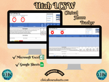 Utah, LCSW Hours Tracker, Clinical Supervision Log for Master Social Worker - MSW Student or MSW Graduation Gift