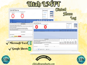 Utah LMFT, Clinical Hours Tracker, Supervision Log for Associate Marriage and Family Therapist - Therapy Graduation Gift