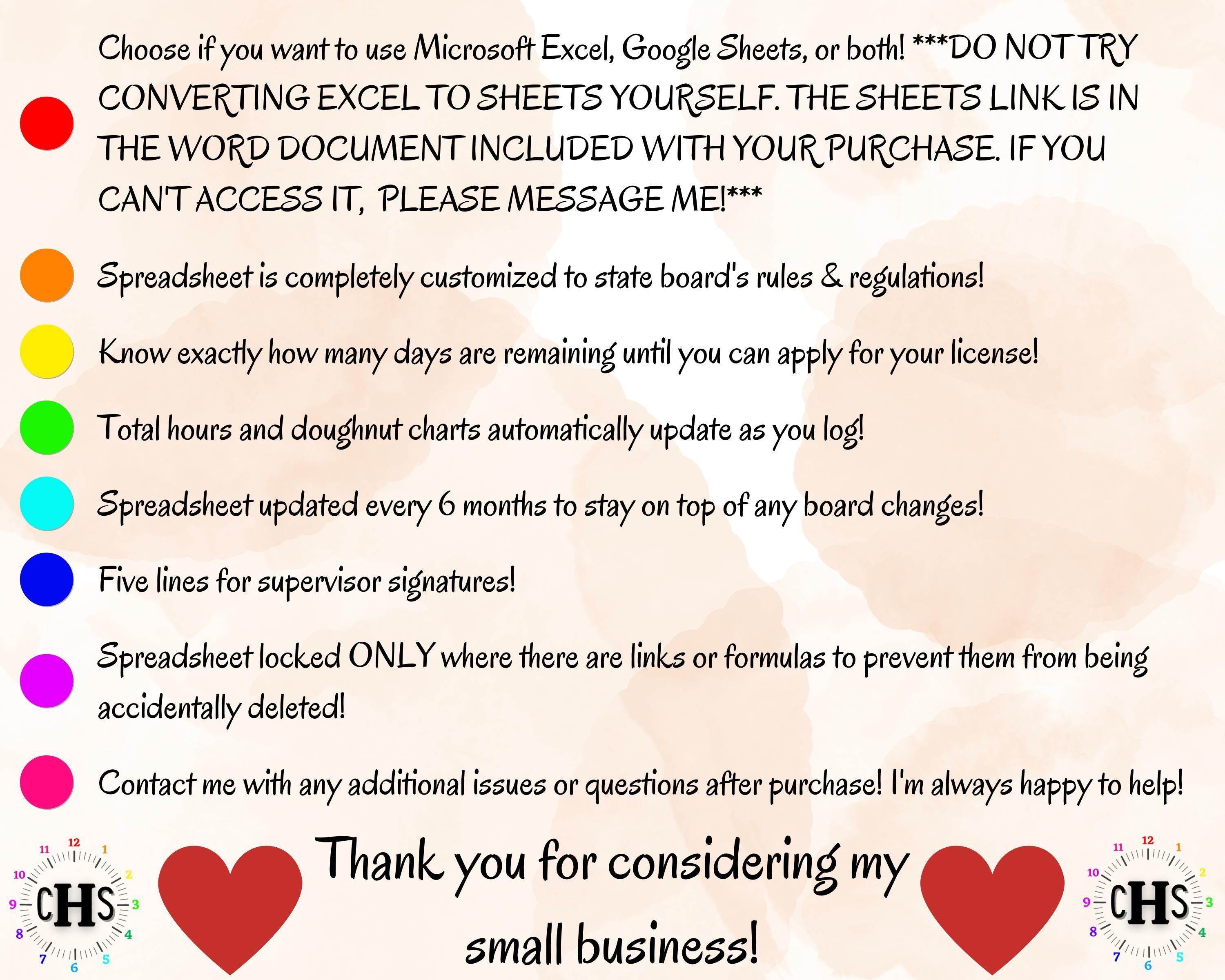 Washington LICSW additional product information.