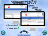 Wyoming LMFT, Clinical Hours Tracker, Supervision Log for Provisional Licensed Marriage and Family Therapist - Therapy Graduation Gift