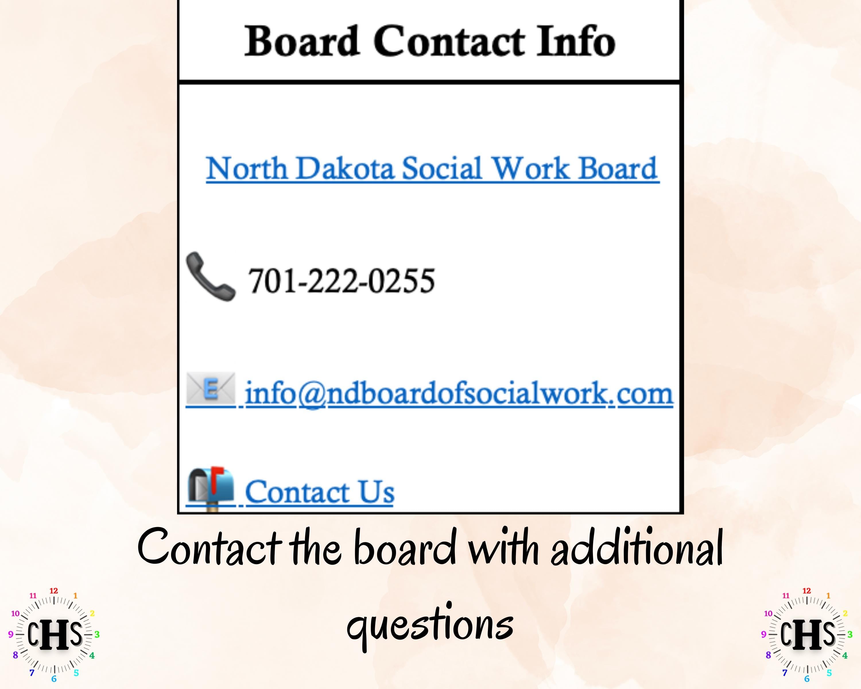 North Dakota, LCSW Hours Tracker, Clinical Supervision Log for Master Social Worker - MSW Student or MSW Graduation Gift
